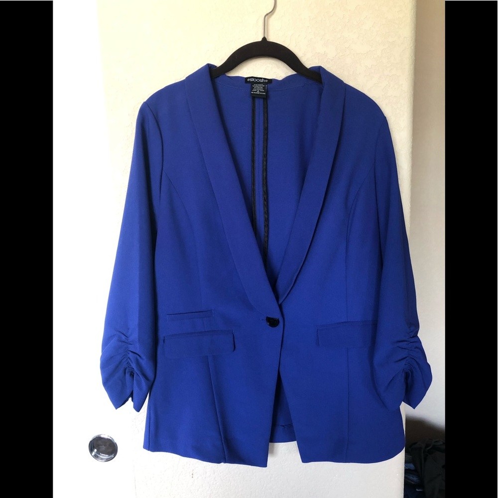 Beautiful blue ladies blazer